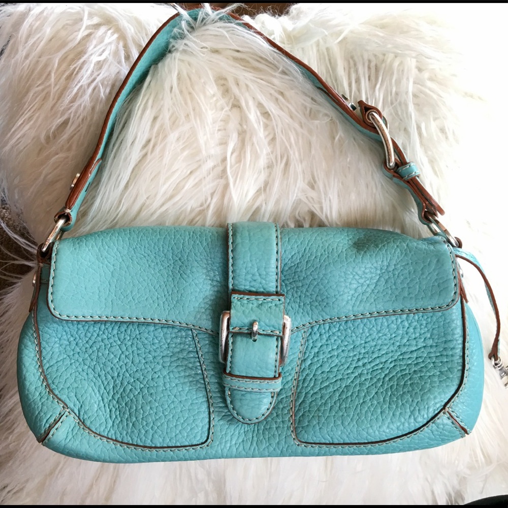 Michael Kors shoulder bag small turquoise
